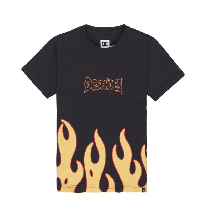 /dc-burning-diamonds--camiseta-de-manga-corta-negro-chicos-8-16