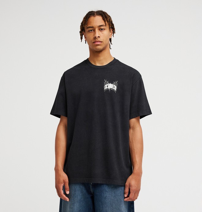 DC Wide Open - Camiseta de manga corta Negro Hombre