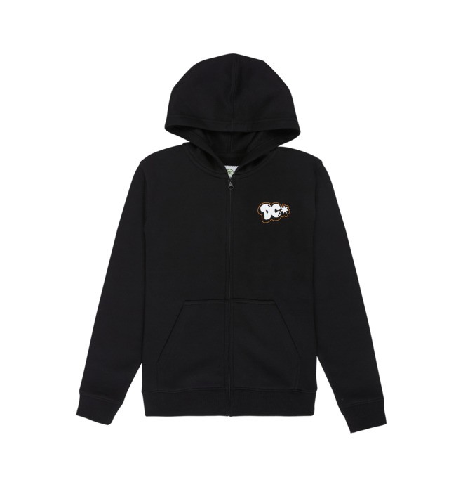 /throw-up--sudadera-con-capucha-y-cremallera-negro-chicos-8-16
