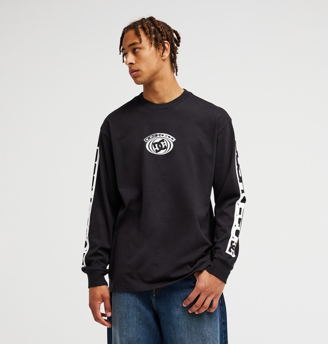 DC Echo - Camiseta de manga larga Negro Hombre