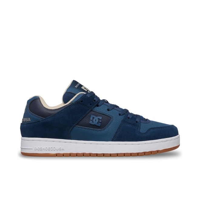 Manteca Se - Zapatillas de piel Azul Unisex