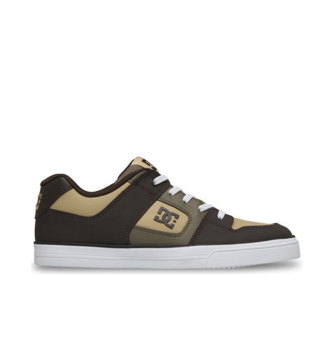 Pure Elastic - Zapatillas de piel Marrón niños