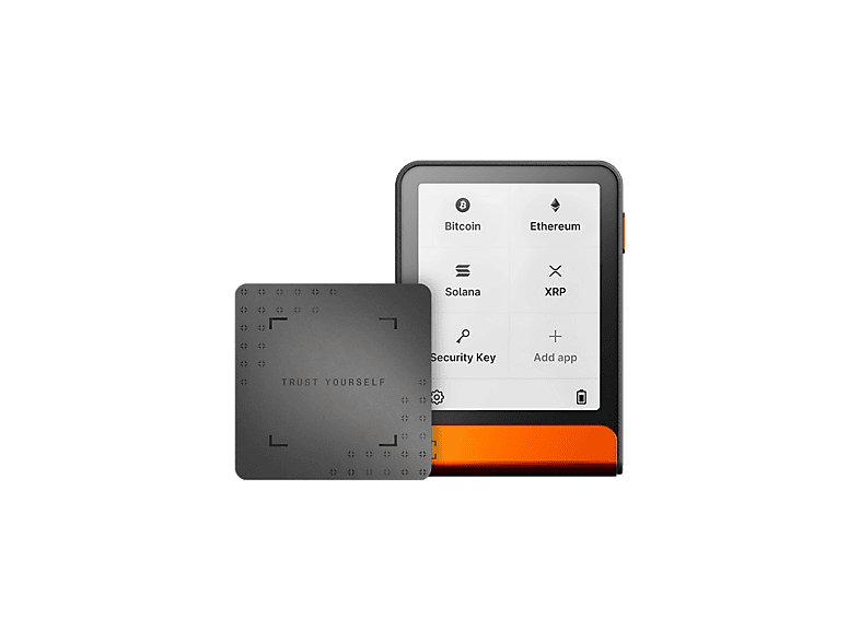 Crypto Wallet - Ledger Flex™ + Recovery Key, Bluetooth, 1.8MB Almacenamiento, Pantalla táctil de E Ink® 2.84