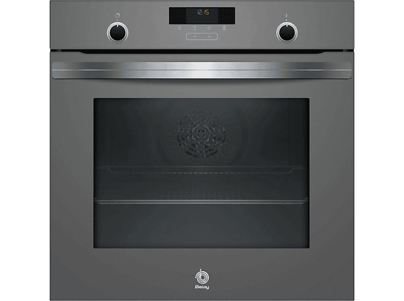 Horno - Balay 3HB5158A2, 71 l, Multifunción, Integrable, Hidrolítico, Gris Antracita