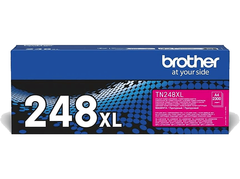 Tóner - Brother TN248XL, 3000 páginas, Magenta