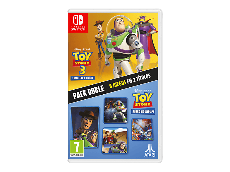 Nintendo Switch Toy Story: Retro Roundup! + Story 3 Complete Edition Double Pack