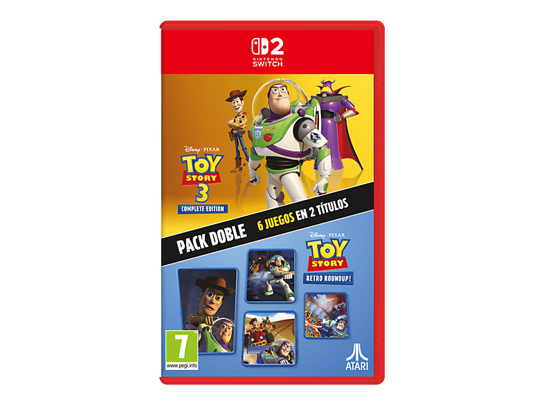 Nintendo Switch 2 Toy Story: Retro Roundup! + Story 3 Complete Edition Double Pack
