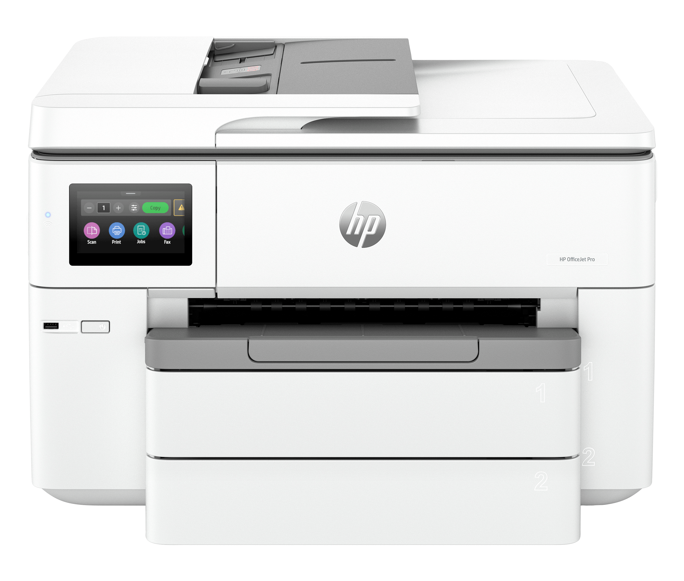 HP OfficeJet Pro Multifunción A3Wifi Thermal Inkjet Dúplex Impresora multifunción HP OfficeJet Pro 9730e de formato ancho, Color, Impresora para Ofici