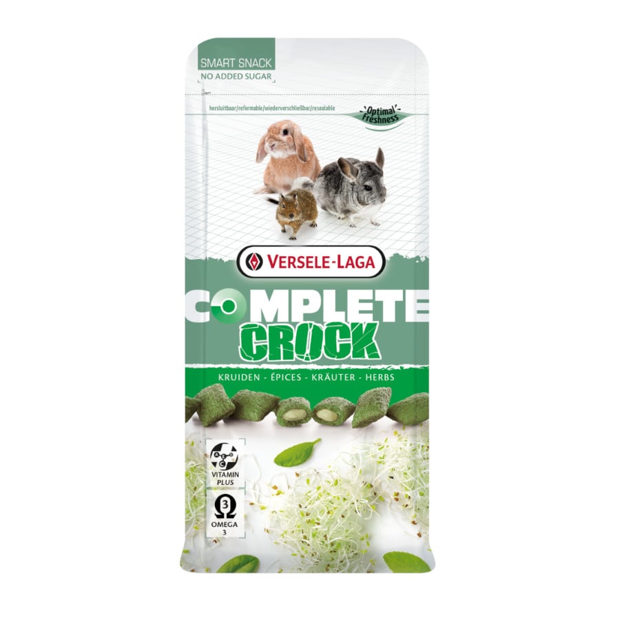 0.05 KG 50 Versele-Laga Complete Crock Snack Hierba para conejos y roedores