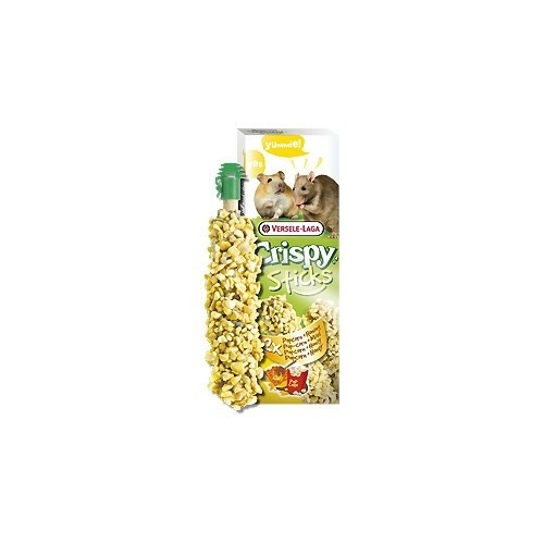 0.11 KG 2 uds. x 55 g Versele-Laga Cripsy Sticks Palomitas y Miel para roedores