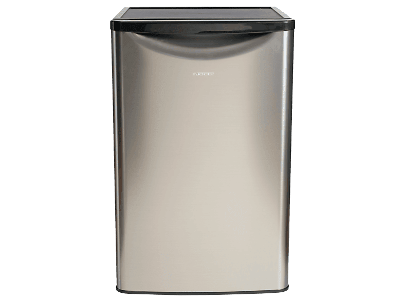 Nevera pequeña - Jocel JF122I014863, Cíclico, Alto 84 cm, 122 L, Termostato ajustable, 40 dB(A), Acero inoxidable
