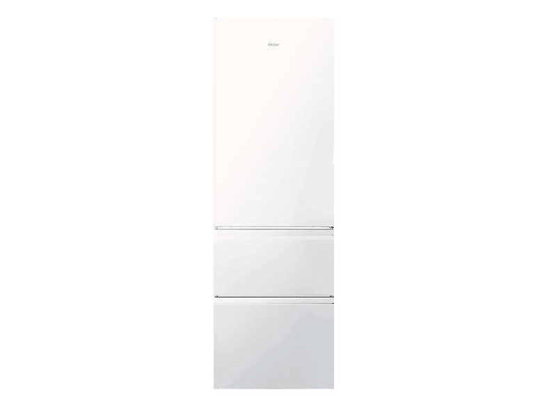 Frigorífico combi - Haier HTR3618CNPW, No Frost, 185 cm, 360 l, Cajón 0° Zone, AirFlow Circular, Blanco