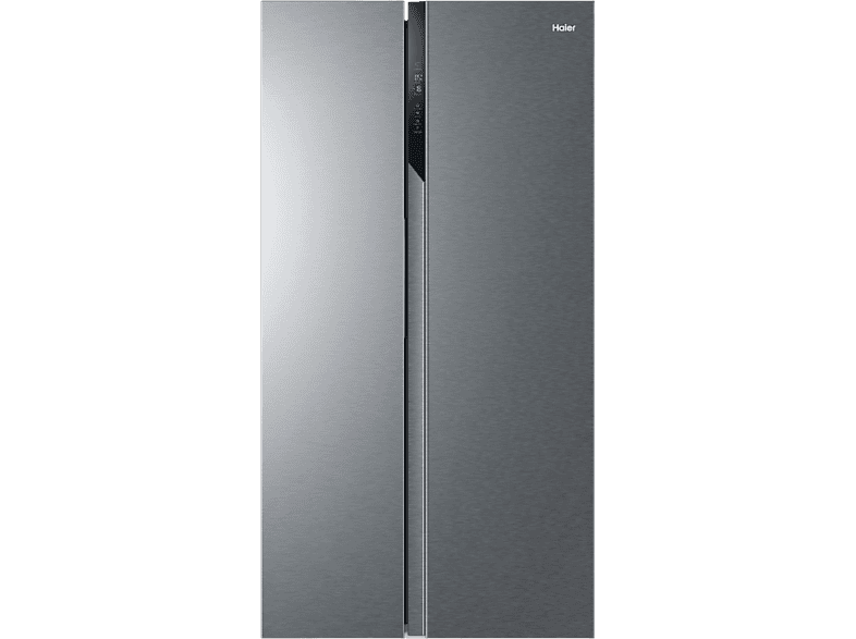 Frigorífico americano - Haier HSR3918ENPG, No Frost, 178 cm, 528 l, Multi Air Flow, Compresor Inverter, Plata