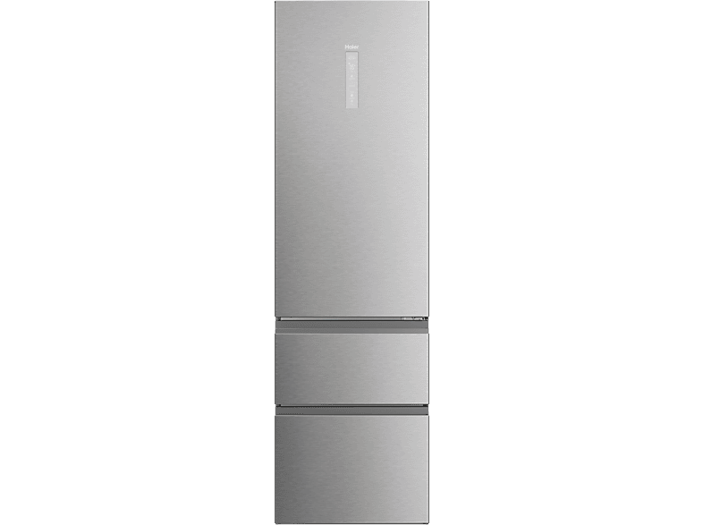 Frigorífico combi - Haier Series 7 Pro HTW7620ANMG, No Frost, 205 cm, 414 l, Clase A, Daylight, Inox