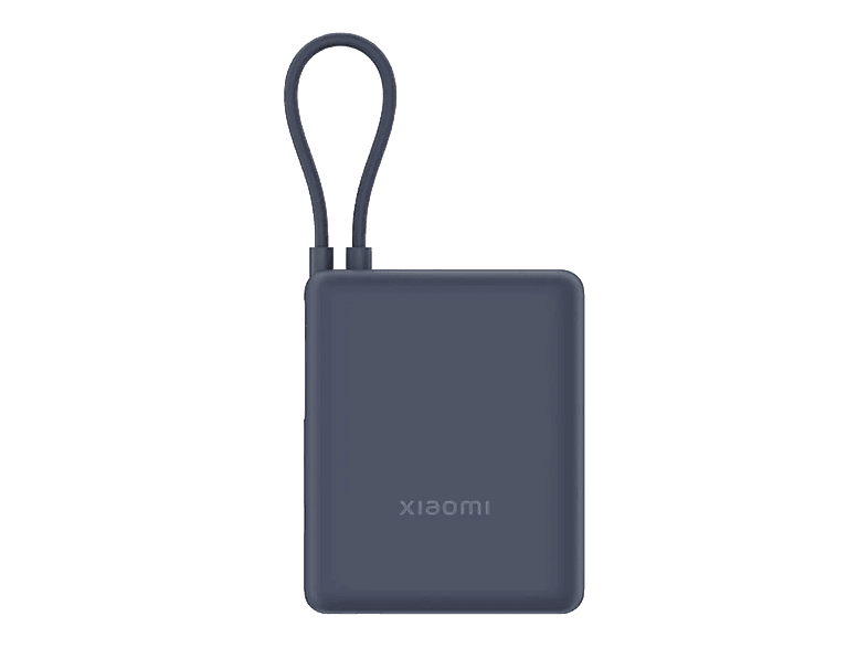 Powerbank - Xiaomi PN104183, 10000 mAh, 1x USB-C, USB-A, 33W, Cable Integrado, Azul