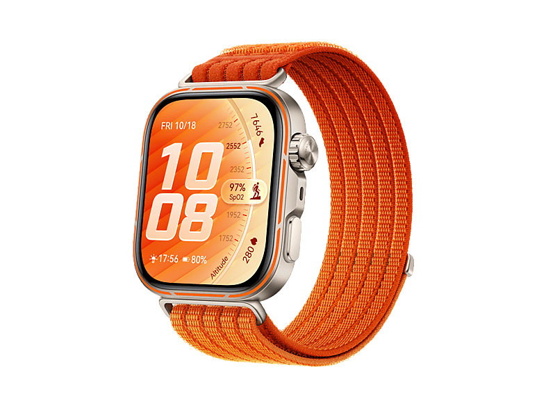 Smartwatch - Huawei Watch Fit 5 Pro, 48.77 mm, Correa 20 7 días Autonomía en Uso Típico, Pantalla AMOLED 1.92