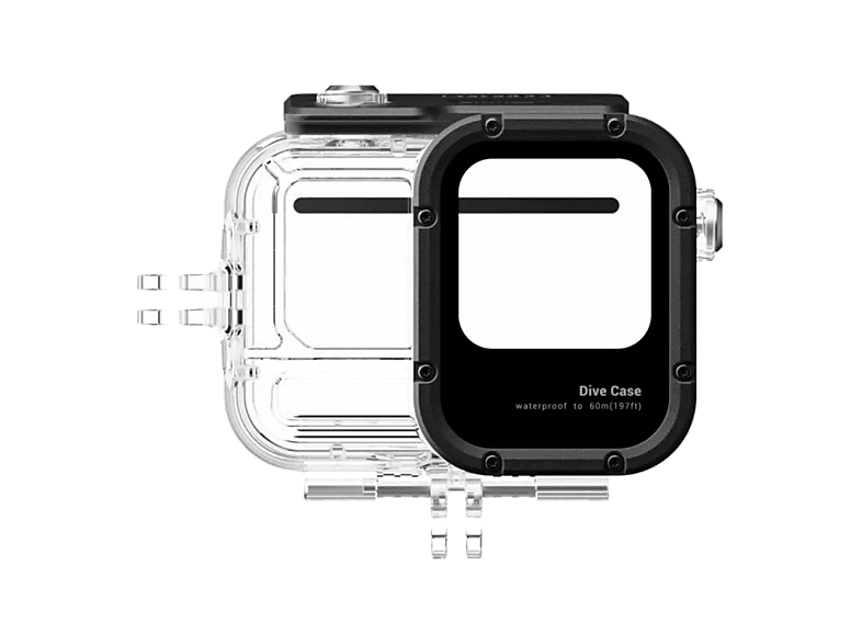 Carcasa cámara deportiva - Insta360 CINSABGR, Compatible con Ace Pro 2, Pro, Ace, Transparente