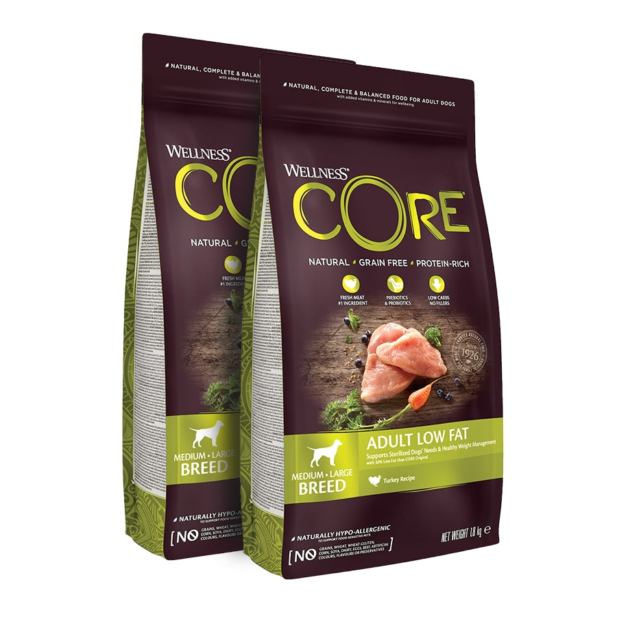 /2-x-18-kg-wellness-core-adult-medium/large-healthy-pavo-low-fat-pienso-para-perros-pack-ahorro