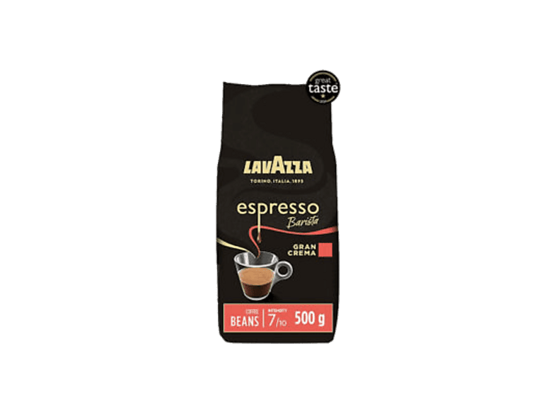 Café en grano - Lavazza Gran Crema, Espresso Barista, Intensidad 7/10, 500g