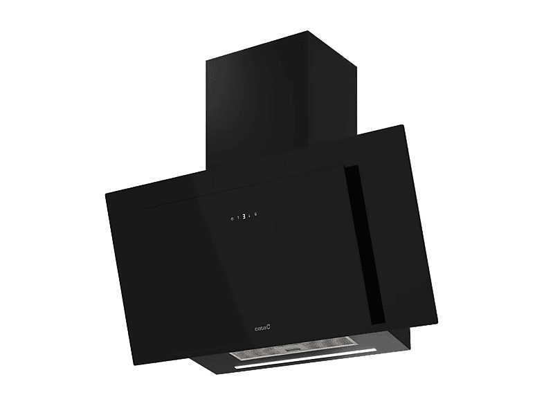 /campana-decorativa--cata-thalassa-pro-900-gbk-842-m/h-ancho-90-cm-5-niveles-de-extraccion--turbo-control-tactil-con-display-digital-negro