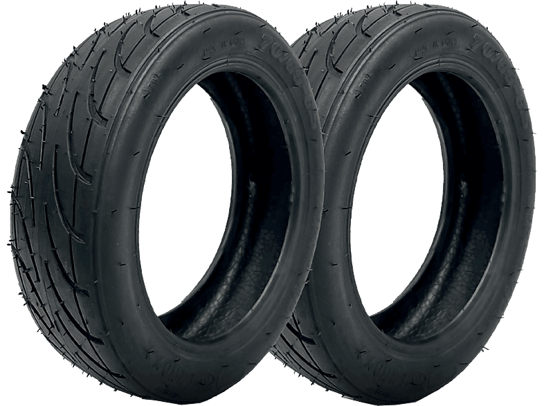 Accesorio patinete eléctrico - smartGyro STREET 2, Pack de Dos Cubierta, Para Speedway, Rockway, Crossover y versiones PRO, Negro