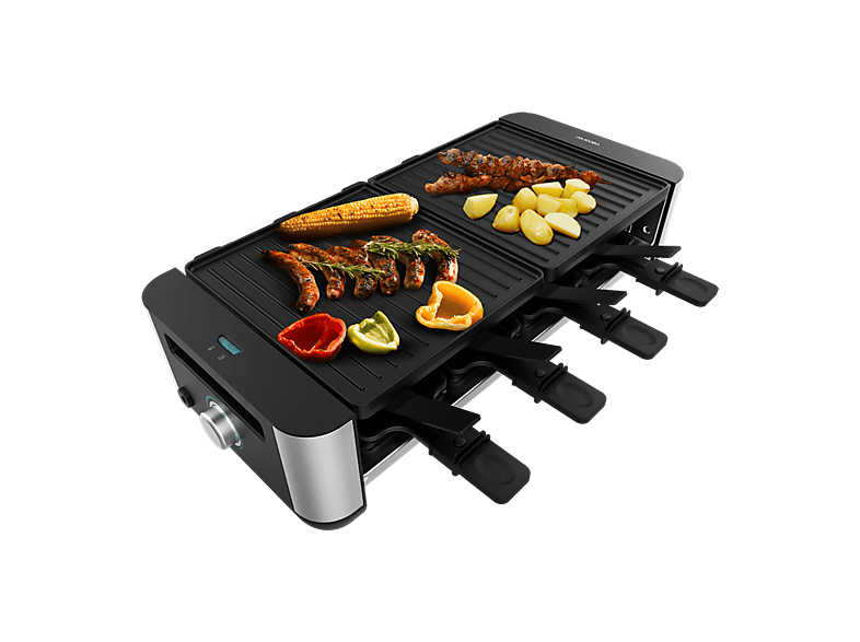/raclette--cecotec-cheesegrill-16000-inox-black-1400-w-8-personas-superficie-40x22-cm-grill-y-plancha-sartenes-espatulas-negro