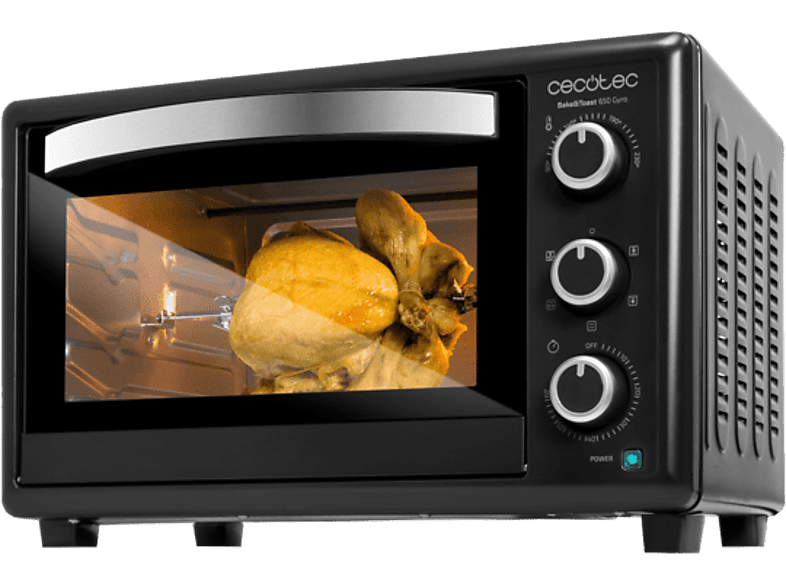 /minihorno-electrico--cecotec-baketoast-3090-black-gyro-de-conveccion-1500-w-30-l-230°c-5-modos-rustidor-giratorio-temporizador