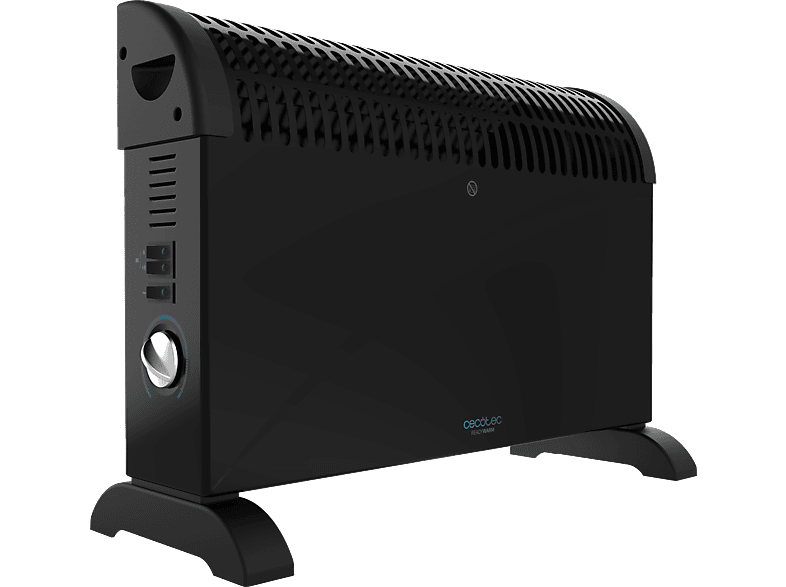 Convector - Cecotec Ready Warm 6500 Turbo Convection, 2000 W, Termostato regulable, Modo TurboFan, Negro