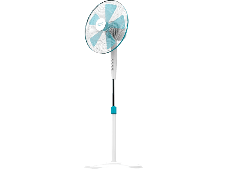 Ventilador de pie - Cecotec EnergySilence 500, 40 W, 3 velocidades, EnergySilence, AirFlow5, Blanco