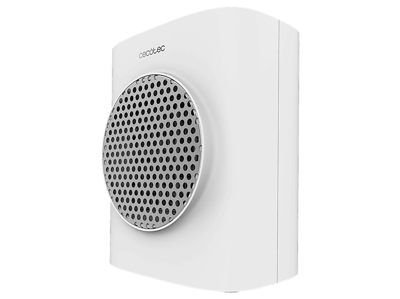 Calefactor cerámico - Cecotec ReadyWarm 1570 Max Ceramic Smart White, 1500W, 3 modos funcionamiento, Pantalla digital, Temporizador, Hasta 15m2,Blanco