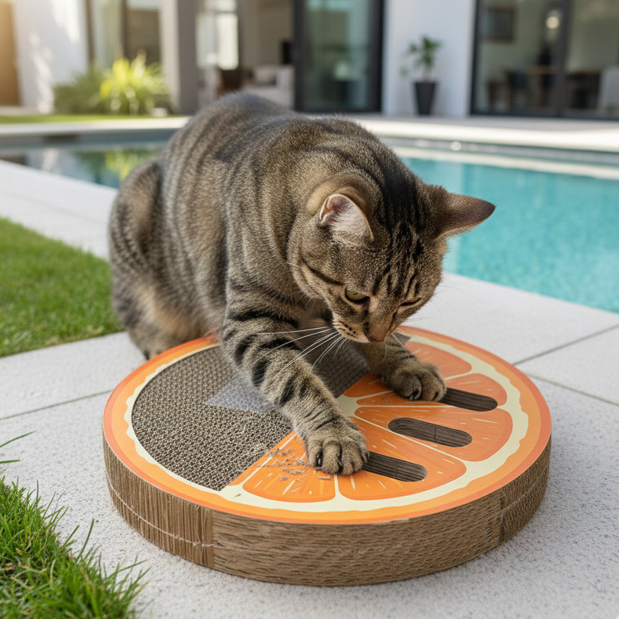 /summer-vibes-rascador-naranja-carton-para-gatos