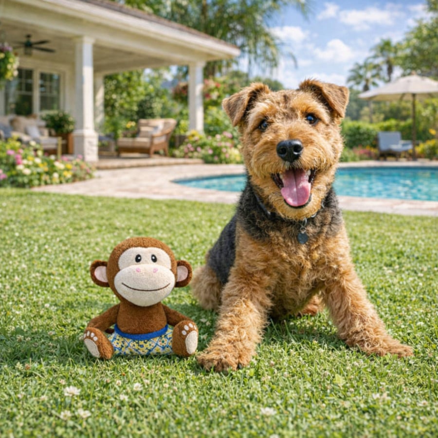 Summer Vibes Mono Dolce Vita  Peluche para perros