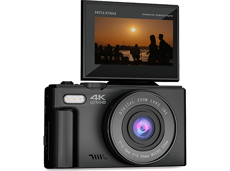 Cámara - Prixton Xplorer DV900, 64 megapixel, 4K 3840p, 3