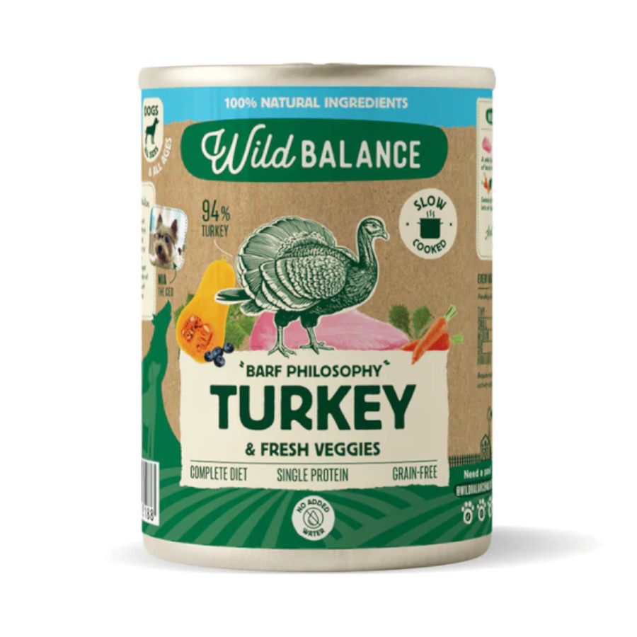 400 g Wild Balance Pavo lata para perros