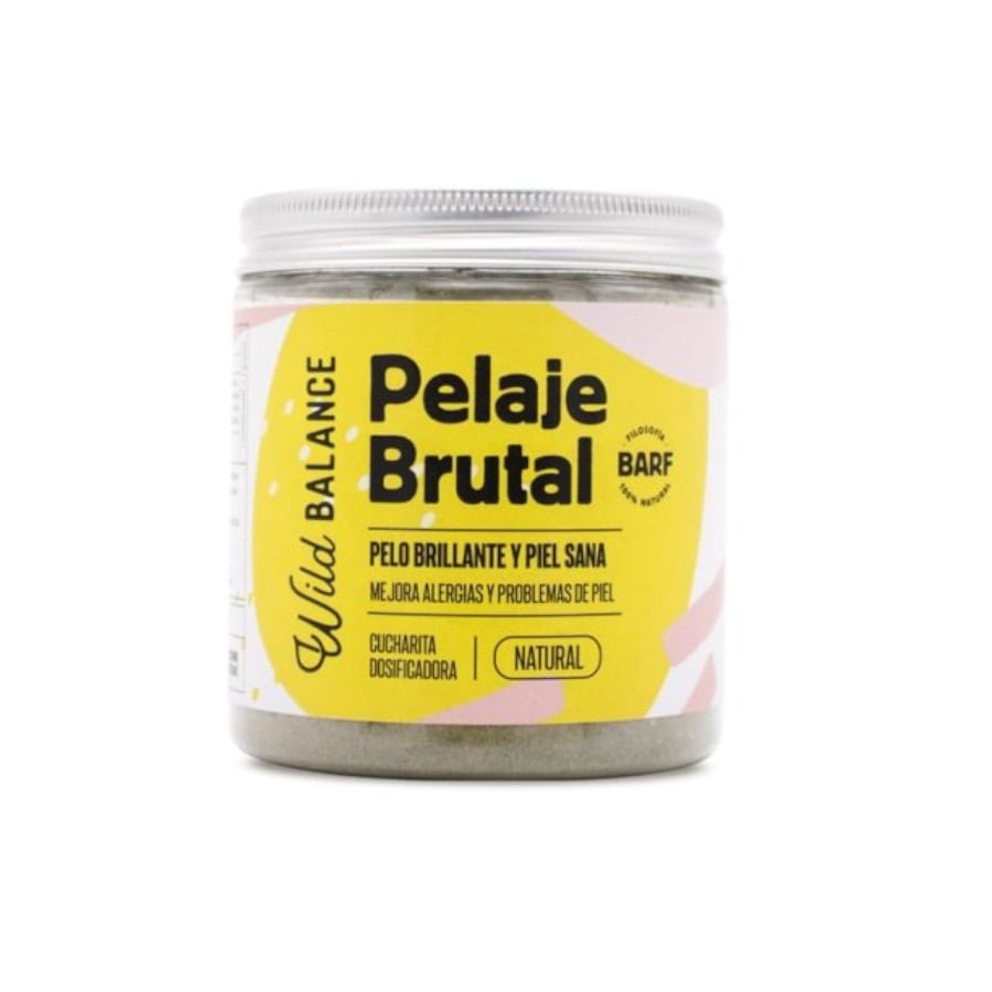 100 g Wild Balance Pelaje Brutal Complemento Alimenticio para mascotas