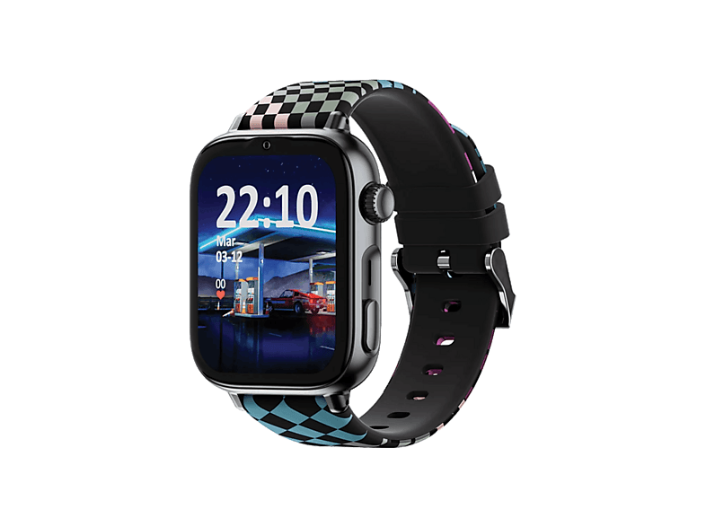 Smartwach infantil - Save Family SaveWatch Plus 2, Correa 22 cm, IP68, WiFi, GPS, 680 mAh, Pantalla AMOLED, Negro/Loop