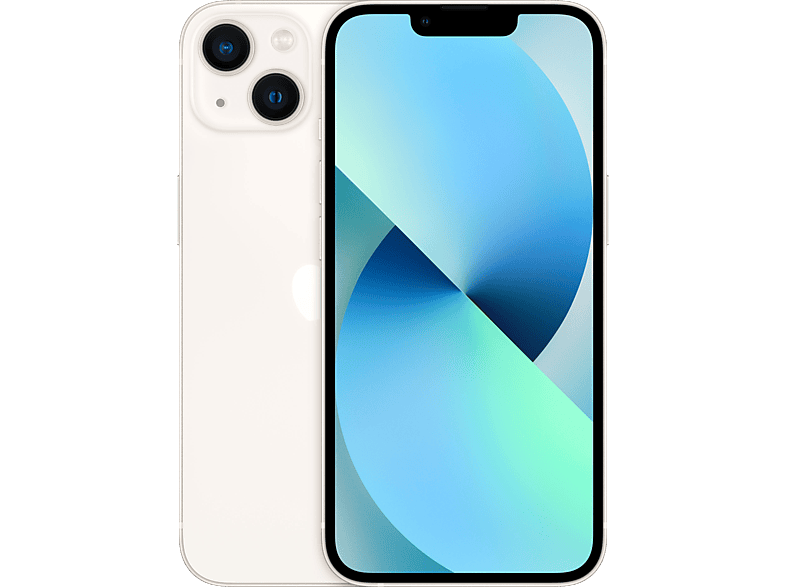 REACONDICIONADO Excelente Apple iPhone 13, Blanco estrella, 256 GB, 5G, 6.1