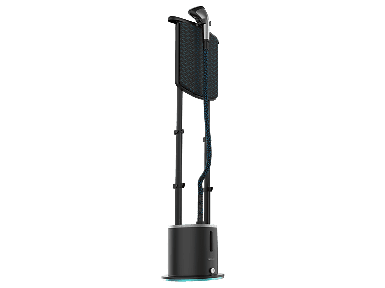 Centro de planchado - Cecotec IronHero 2000 Vertical Station Z, W, 47 g/min, Tabla 3 posiciones, depósito 1,7 L, Negro