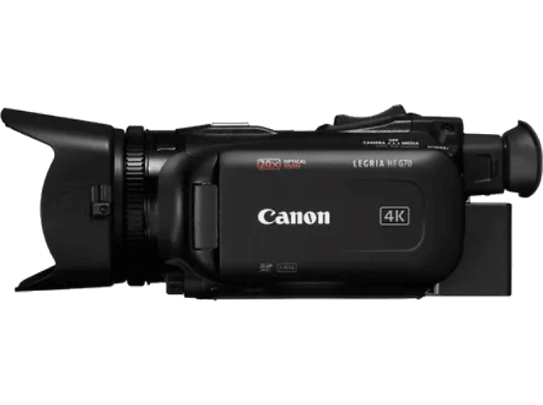 Videocámara - Canon Legria HF G70, Full-HD, 3840 x 2160, Óptico 20x, Negro