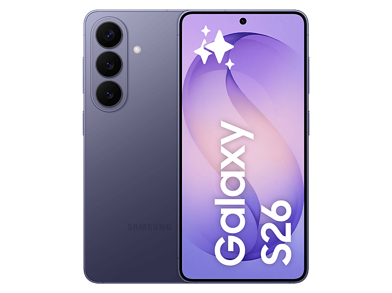 Móvil - Samsung Galaxy S26, Violeta, 512 GB, 12 GB RAM , 6.3