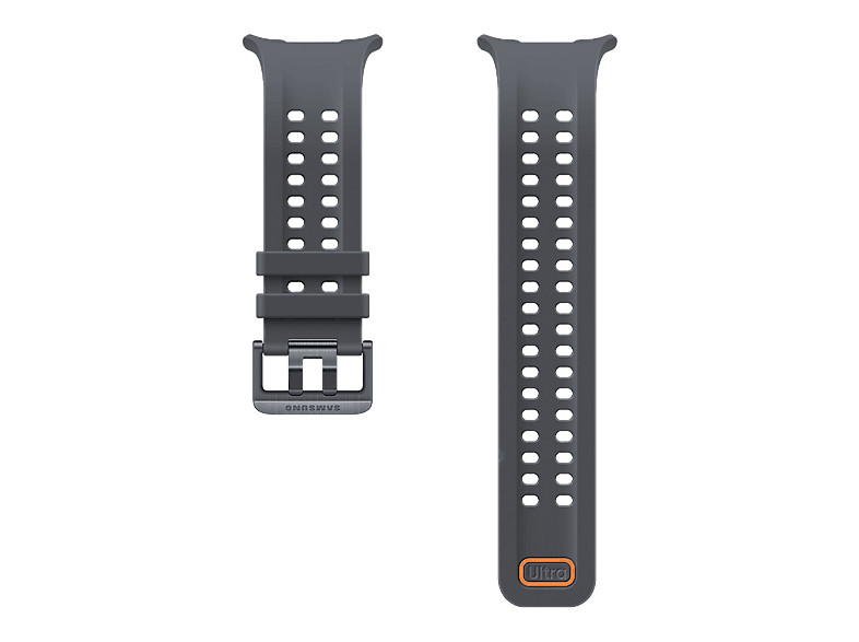 Correa - Samsung, Para Galaxy Watch Ultra2, Fácil ajuste, Marine Band, Negro