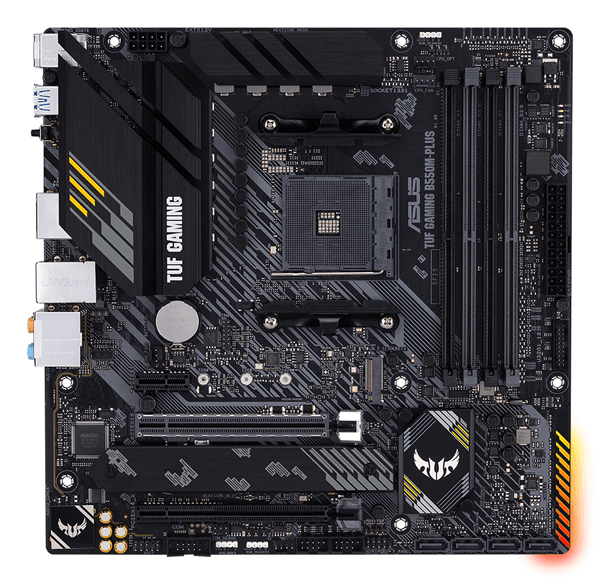 PLACA AMD RYZEN ASUS B550M-PLUS TUF GAMING AM4 DDR4 PCX3.0 MATX HDMI DPORT