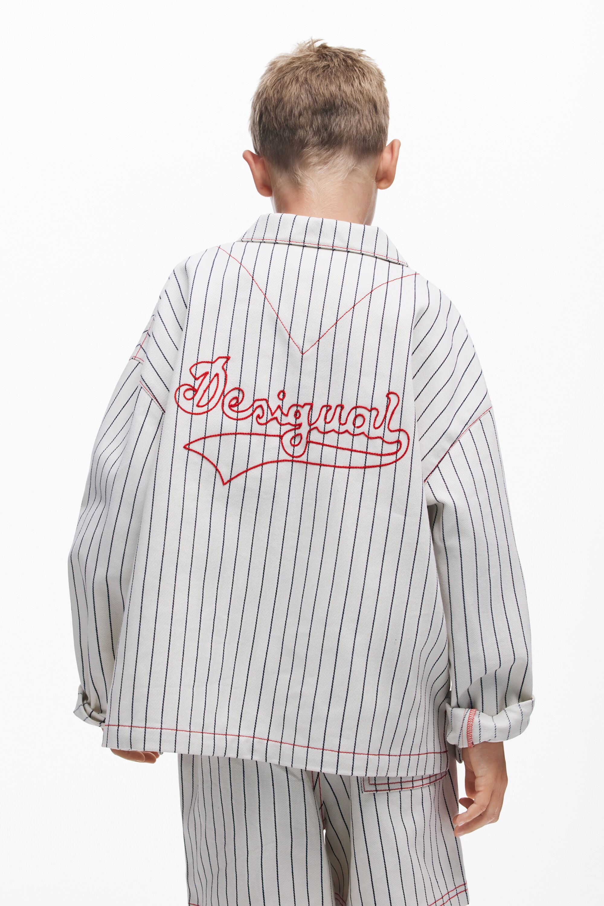 Desigual, Camisa polo rayas, NiñOs, Algodon, Blanco, 9/10