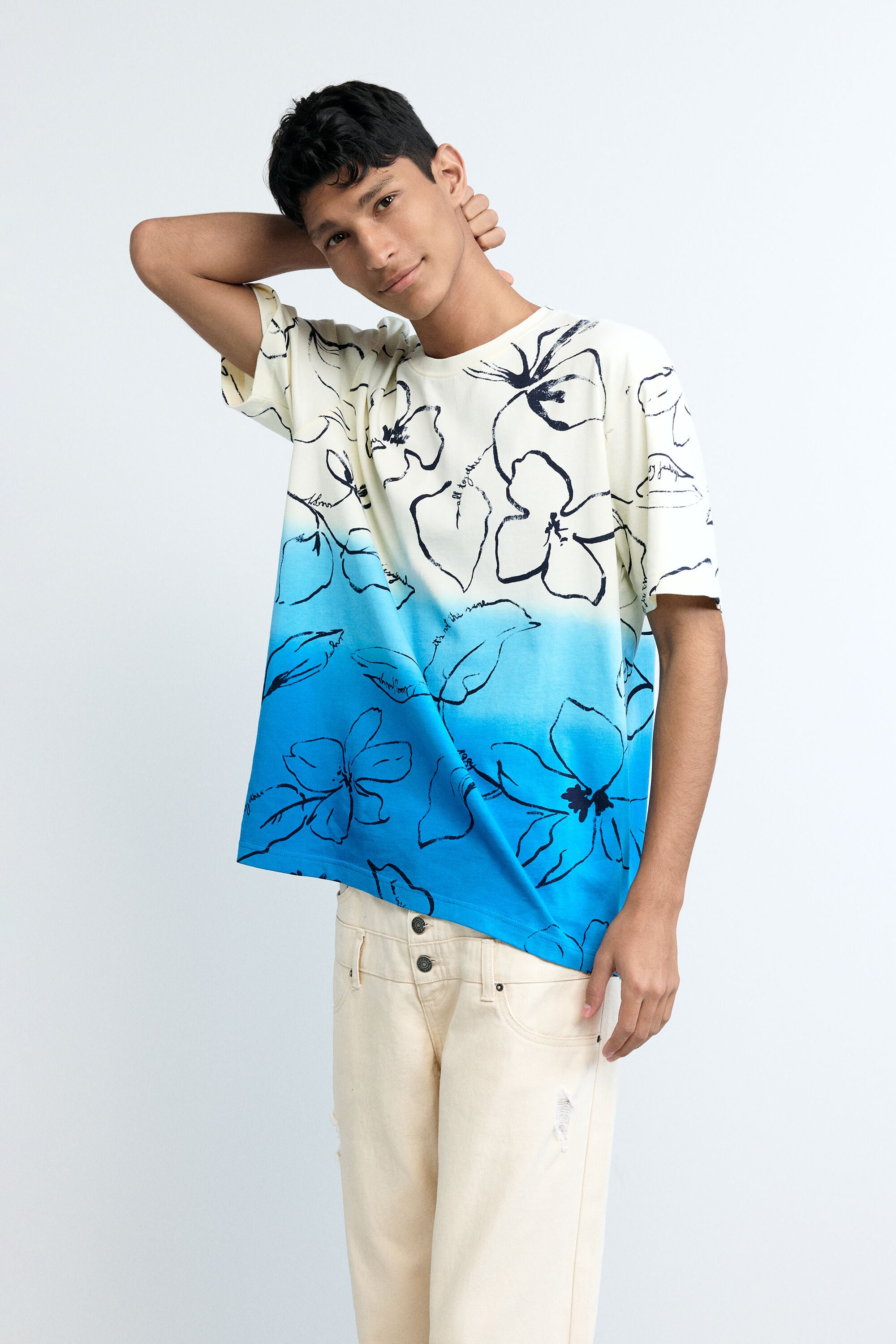 /desigual-camiseta-degradado-tropical-hombre-algodon-blanco-m