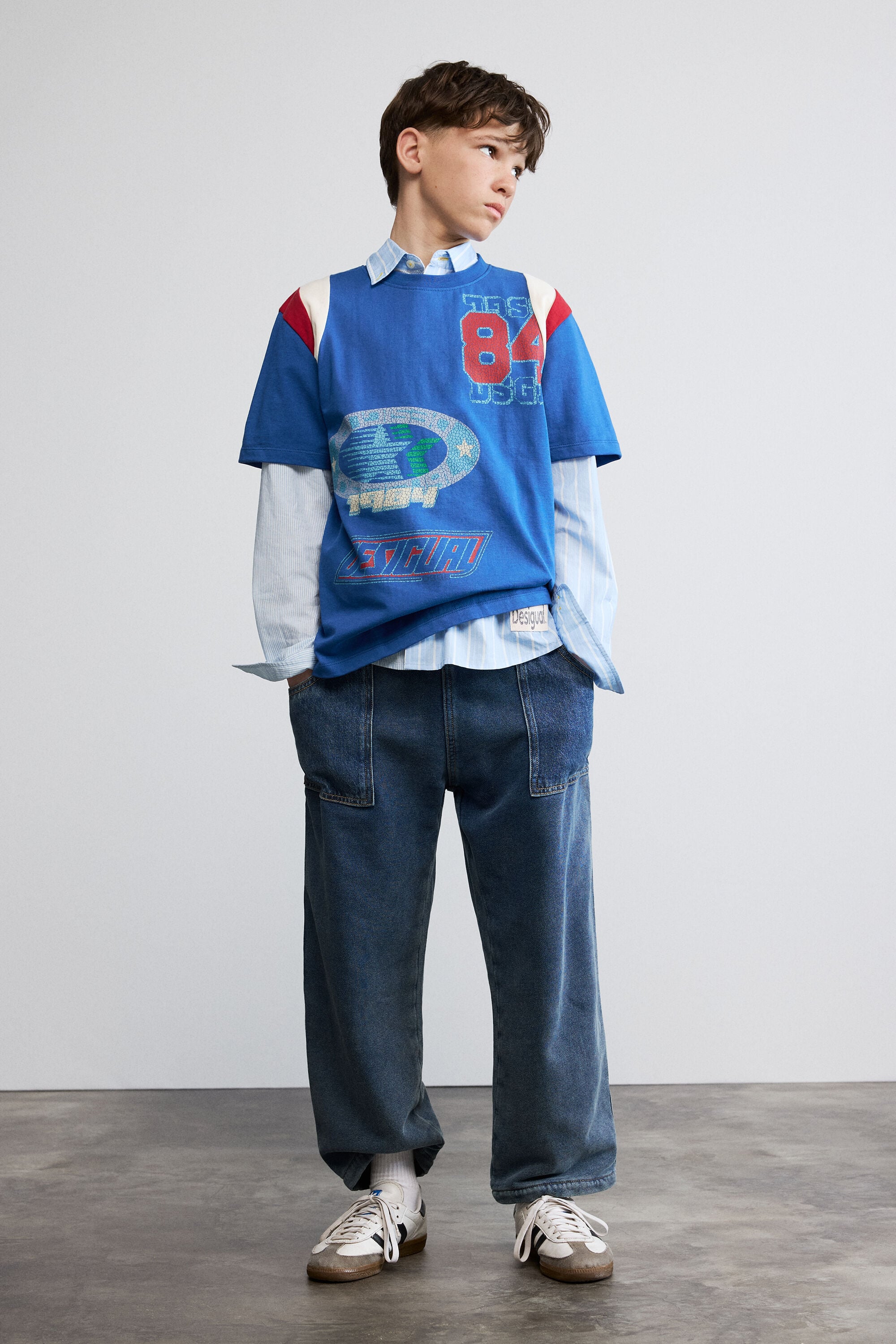 /desigual-camiseta-estampada-algodon-ninos-algodon-rojo-11/12