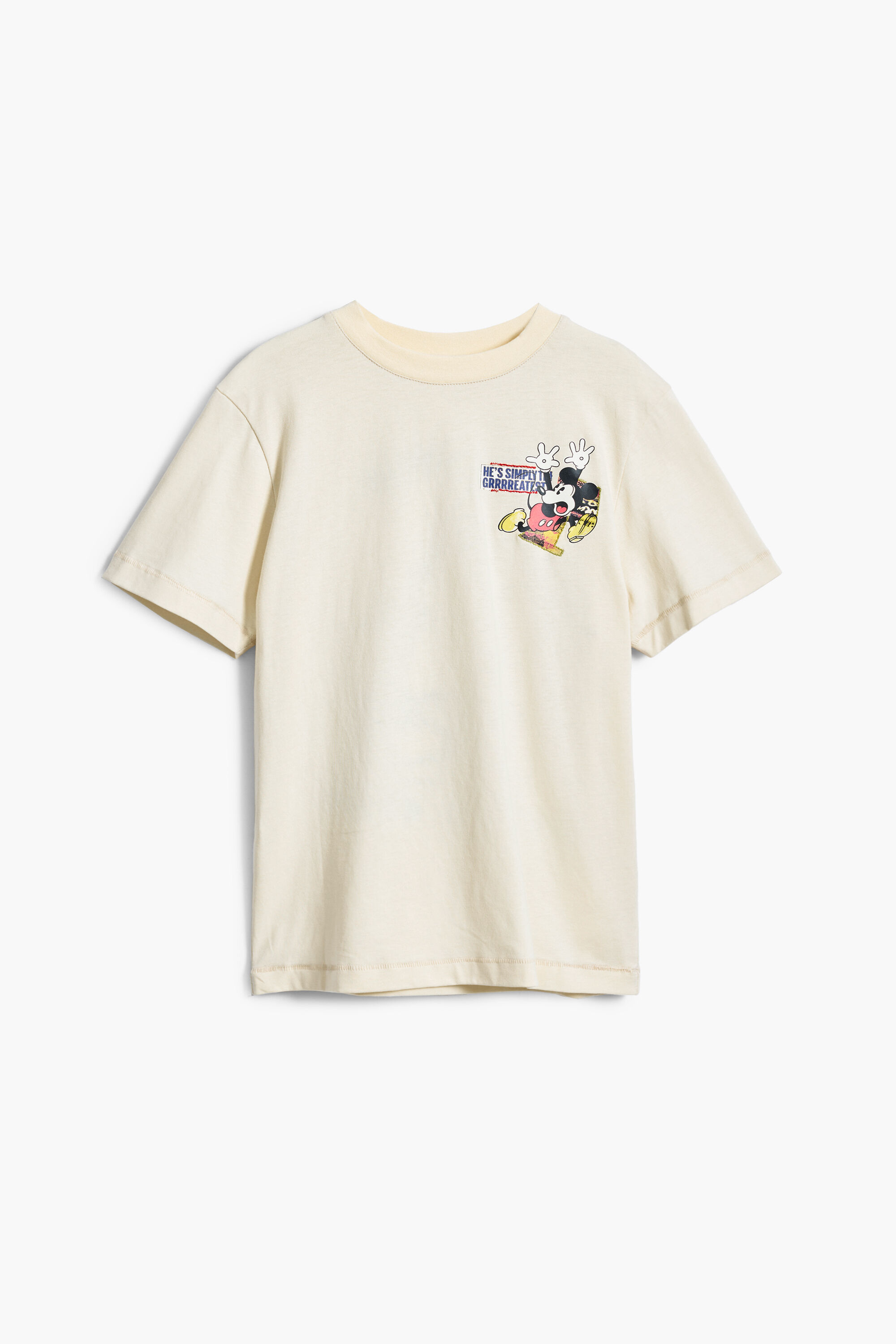 Desigual, Camiseta Mickey Mouse™, Algodon, Blanco, 13/14