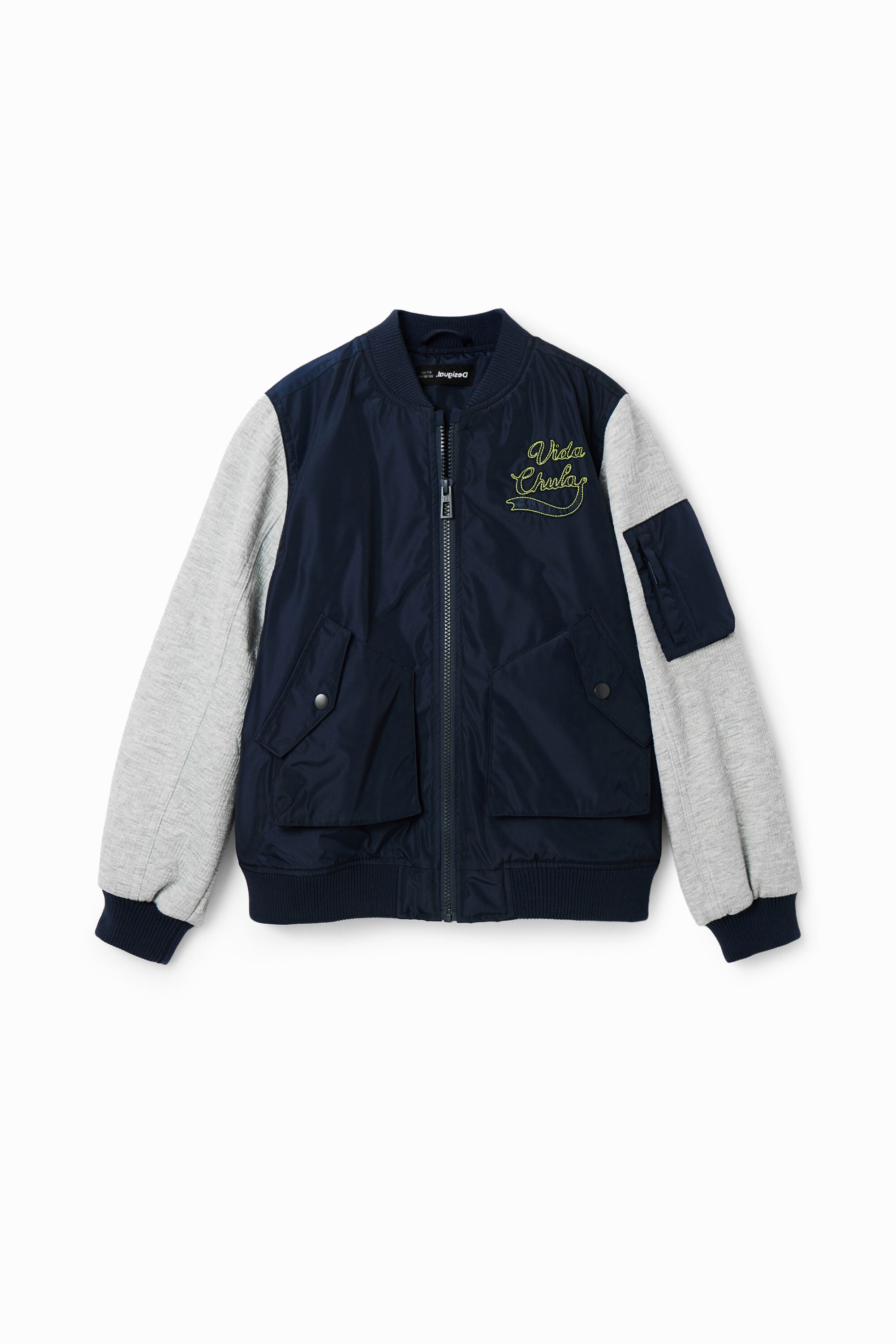 /desigual-chaqueta-bomber-college-poliester-azul-7/8