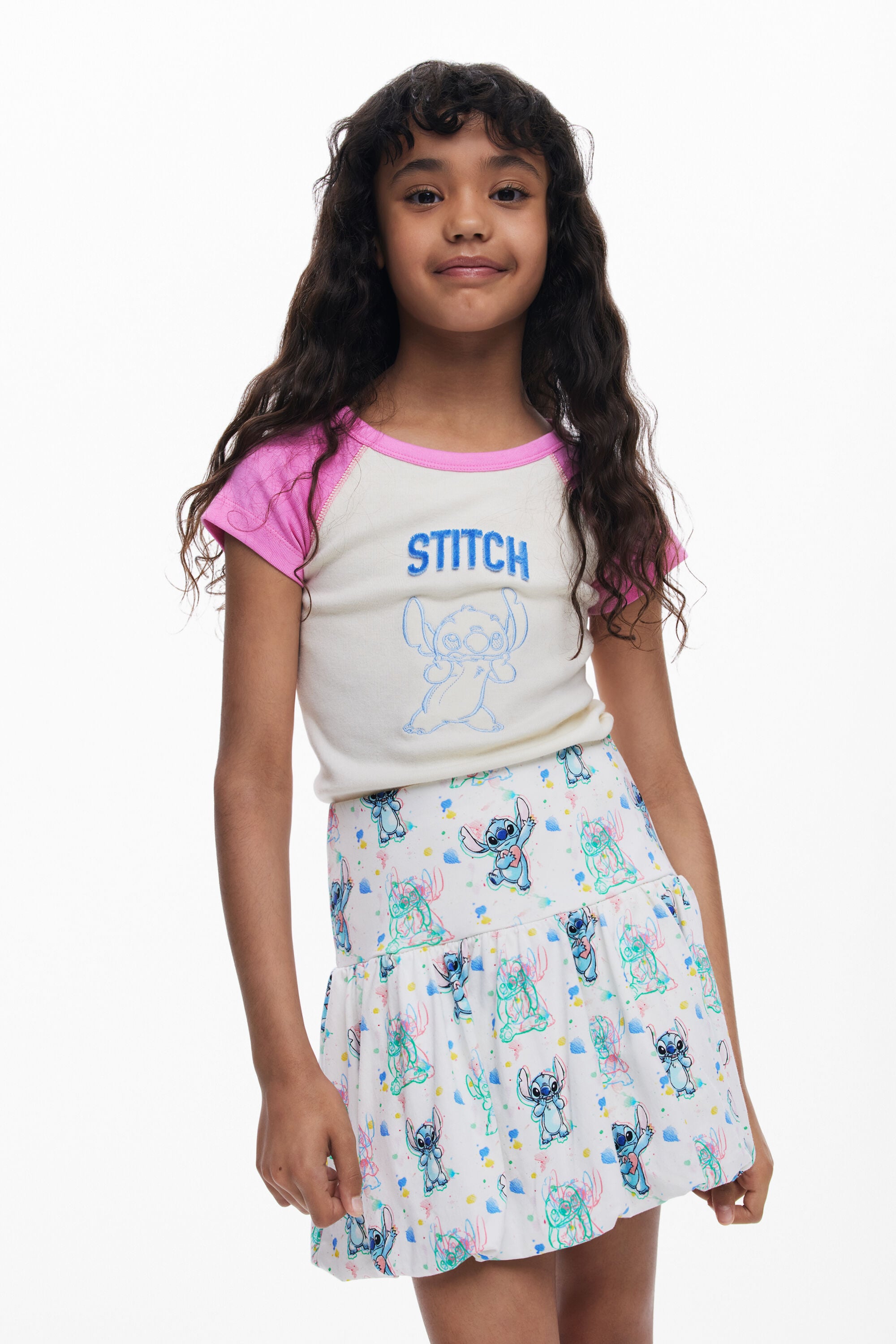 /desigual-falda-corta-stich-ninos-algodon-blanco-13/14