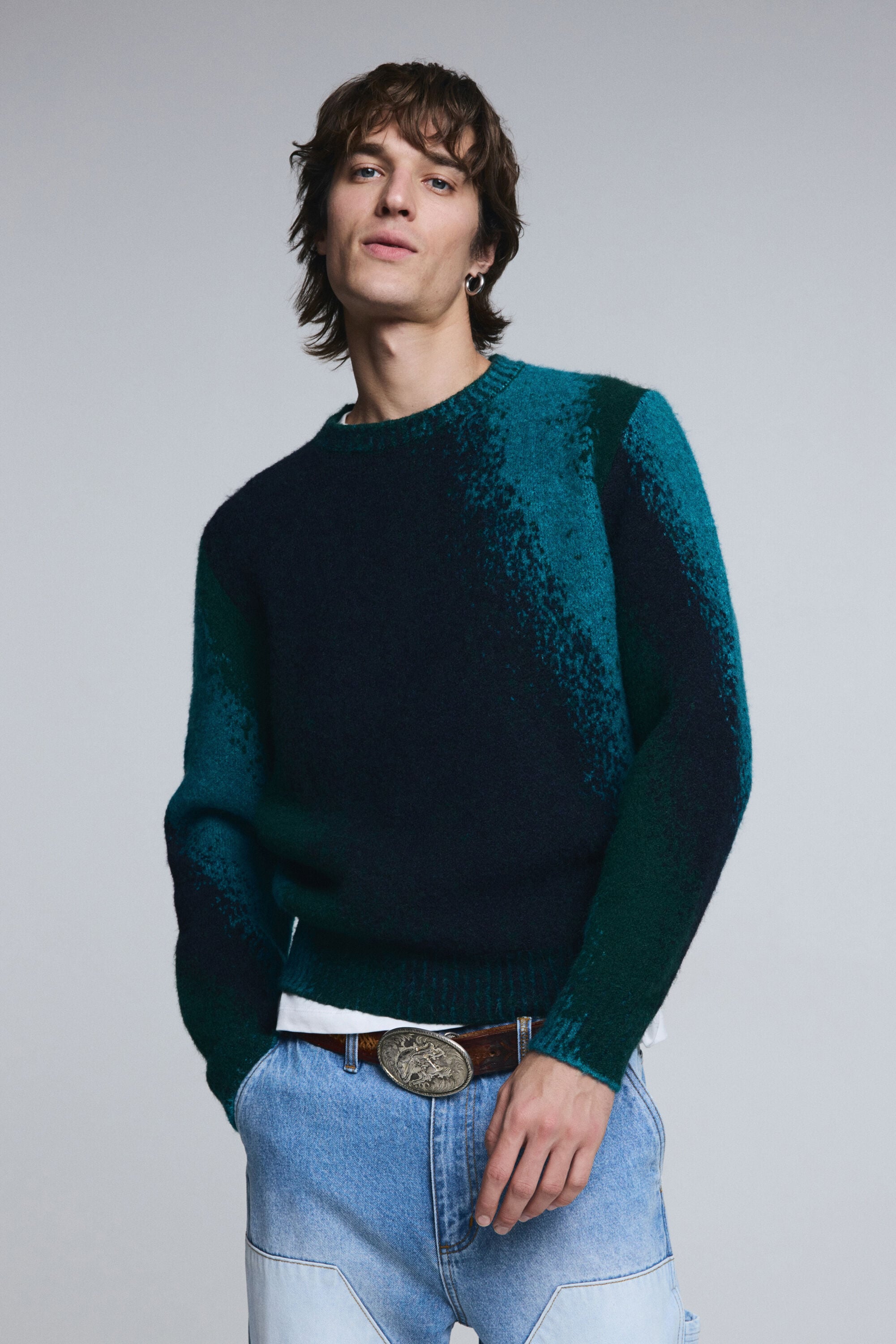 /desigual-jersey-jacquard-splatter-hombre-verde-xl