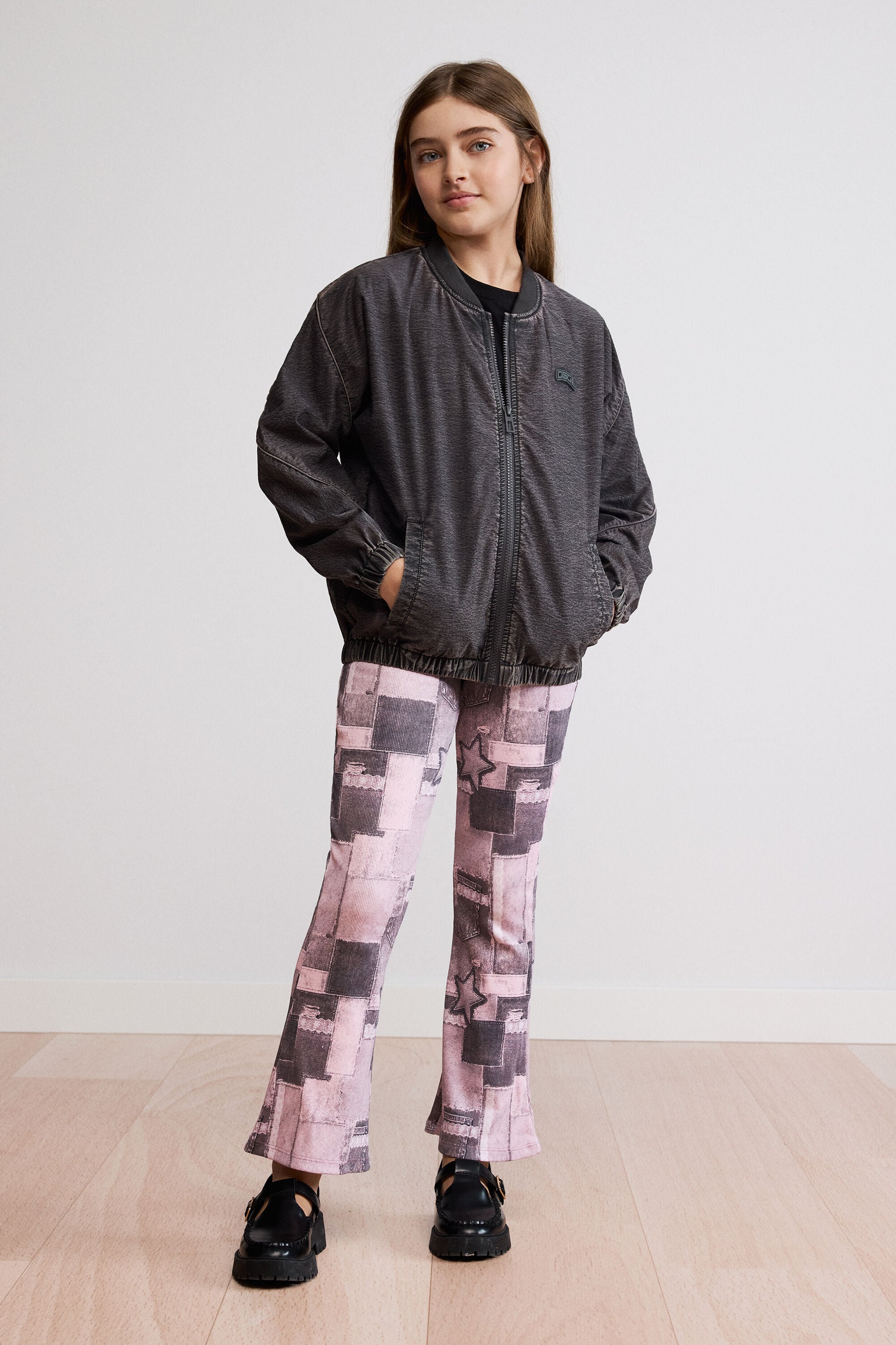 /desigual-leggings-estampados-patchwork-ninos-algodon-negro-13/14